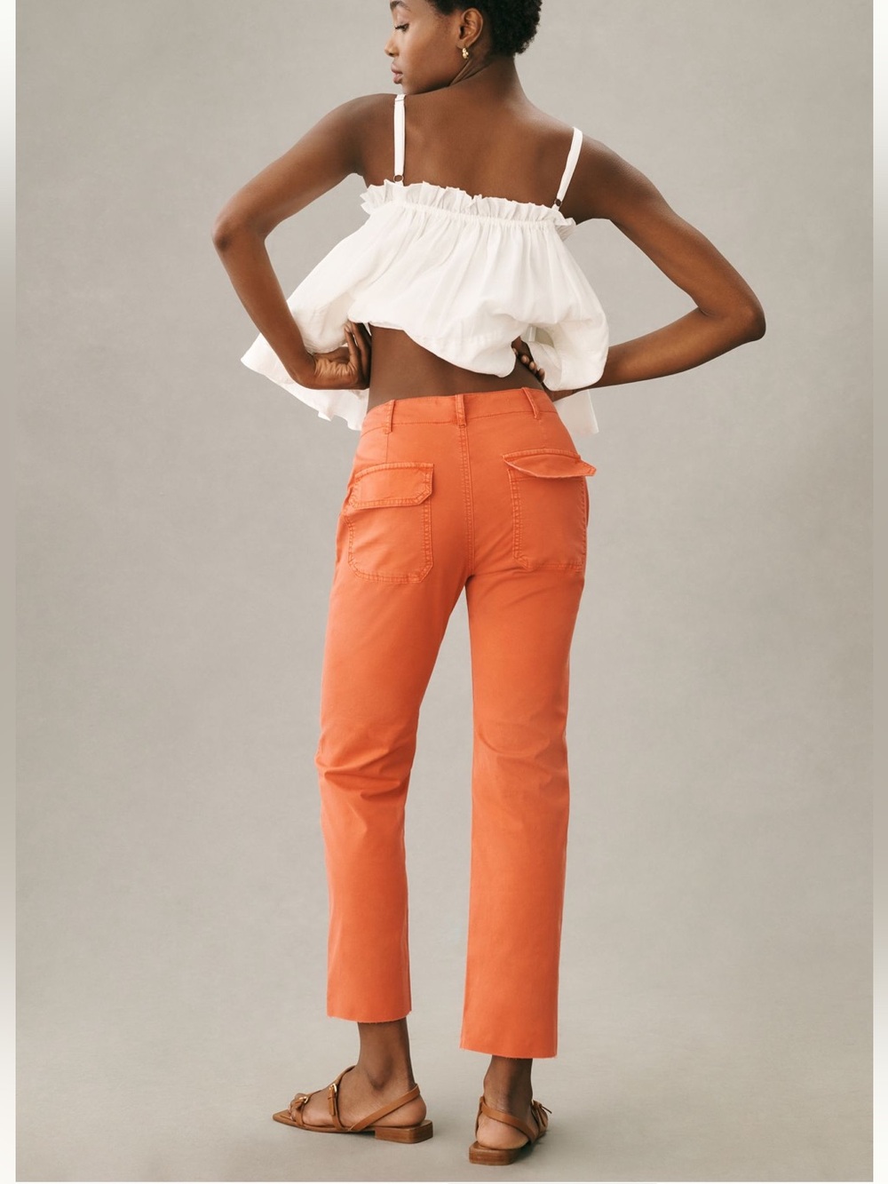 Pilcro Slim Straight Utility Pants - Picture 3 of 10